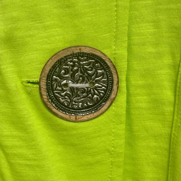 neon buddha Chartreuse Blazer - Picture 5 of 8